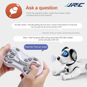 ربات اسباب بازی سگ کنترلی مدل JJRC R19 Remote Control Robot Dog Toy_اسباب بازی